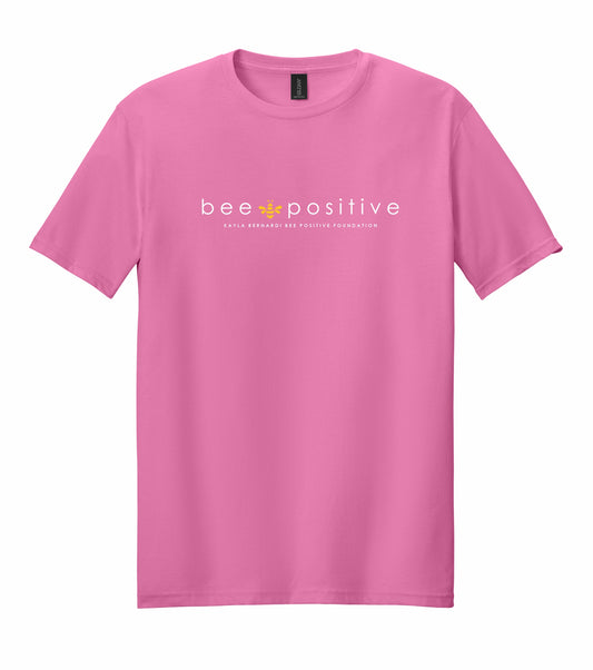 Unisex short sleeve pink t-shirt
