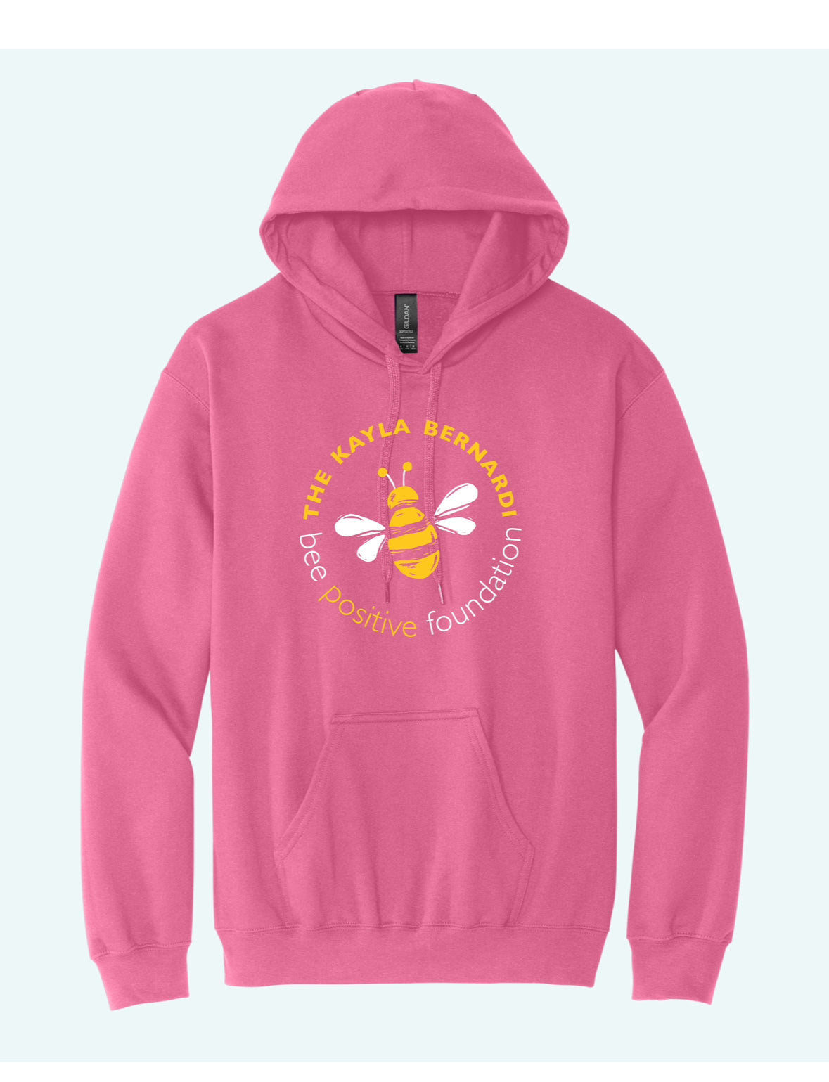 Unisex Pink hoodie with circle logo
