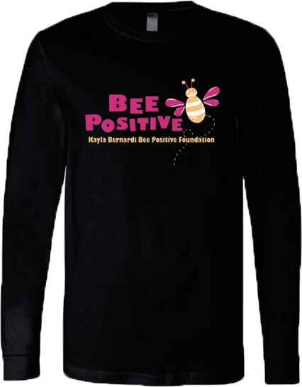 Unisex Bee Positive Long Sleeve Shirt